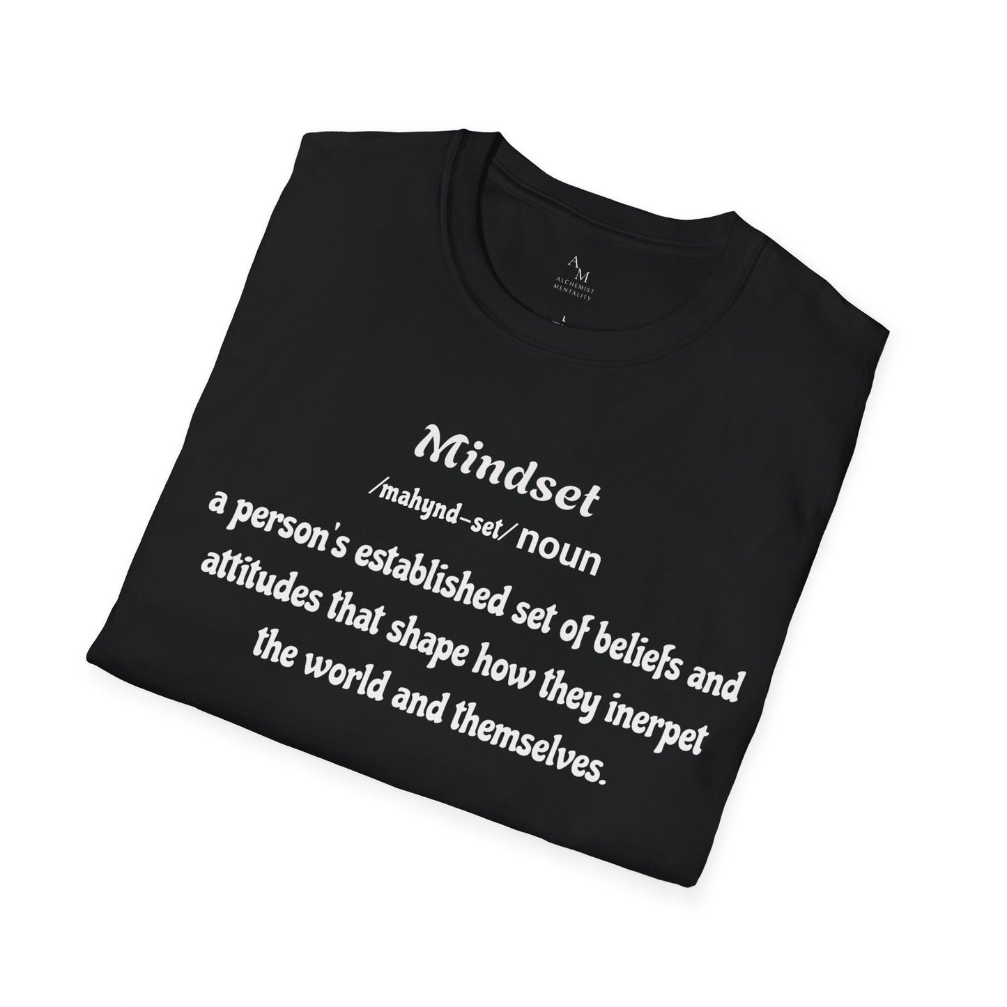 Mindset Definition Tee - Motivational & Inspirational Shirt