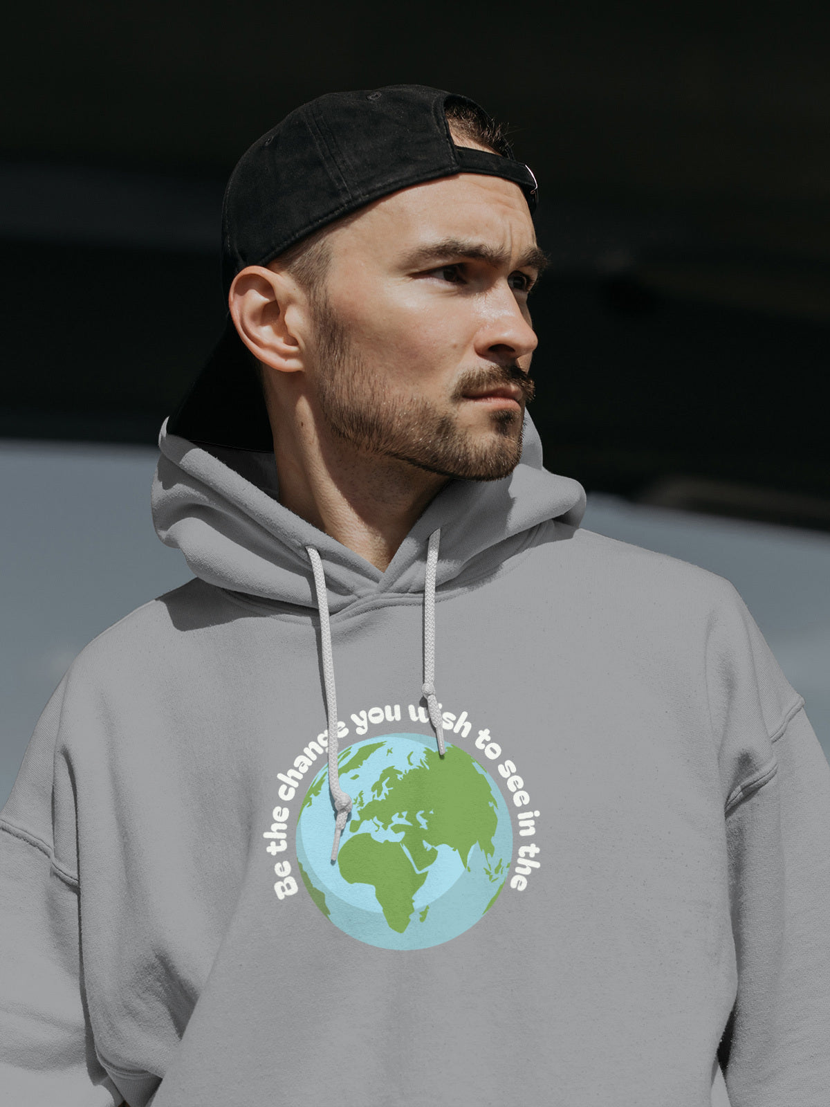 Be the Change Hoodie - Inspirational Mental Health Apparel