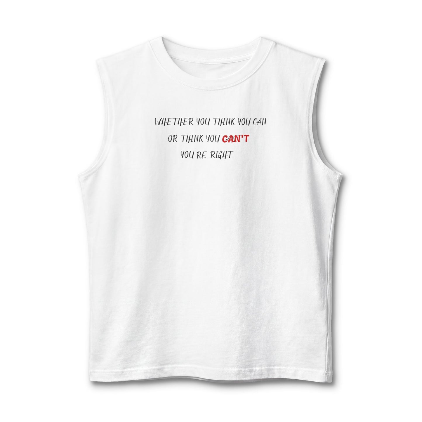 Think You Can | Motivational Gym Workout Jersey Tank Top