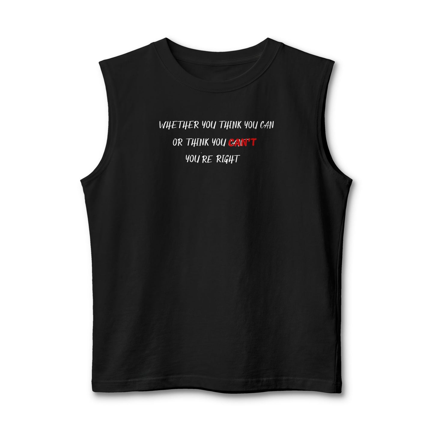 Think You Can | Motivational Gym Workout Jersey Tank Top